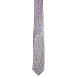 GASSANI 3-SET Krawattenset, 8cm Breite Lange Altrosa Herren-Krawatte, Hochzeitskrawatte Schmal