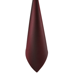 GASSANI 3-SET Bordeaux-Rote Krawatte, Krawattenset 8cm Breite Lange Herren-Krawatte Einstecktuch Manschettenknöpfe