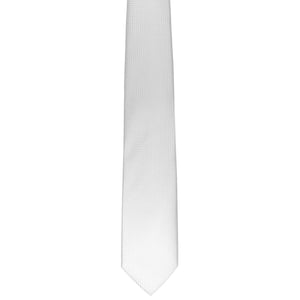GASSANI 3 pz. Set, cravatta da uomo bianca stretta 8 cm, extra lunga, cravatta da sposa, set cravatta, cravatta da uomo, fazzoletto, gemelli