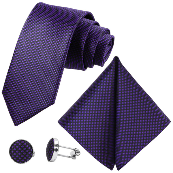 GASSANI Cravatta Uomo A Quadri - Grigio/Rosa/Nero - Larghezza 6 Cm, Taglia Unica