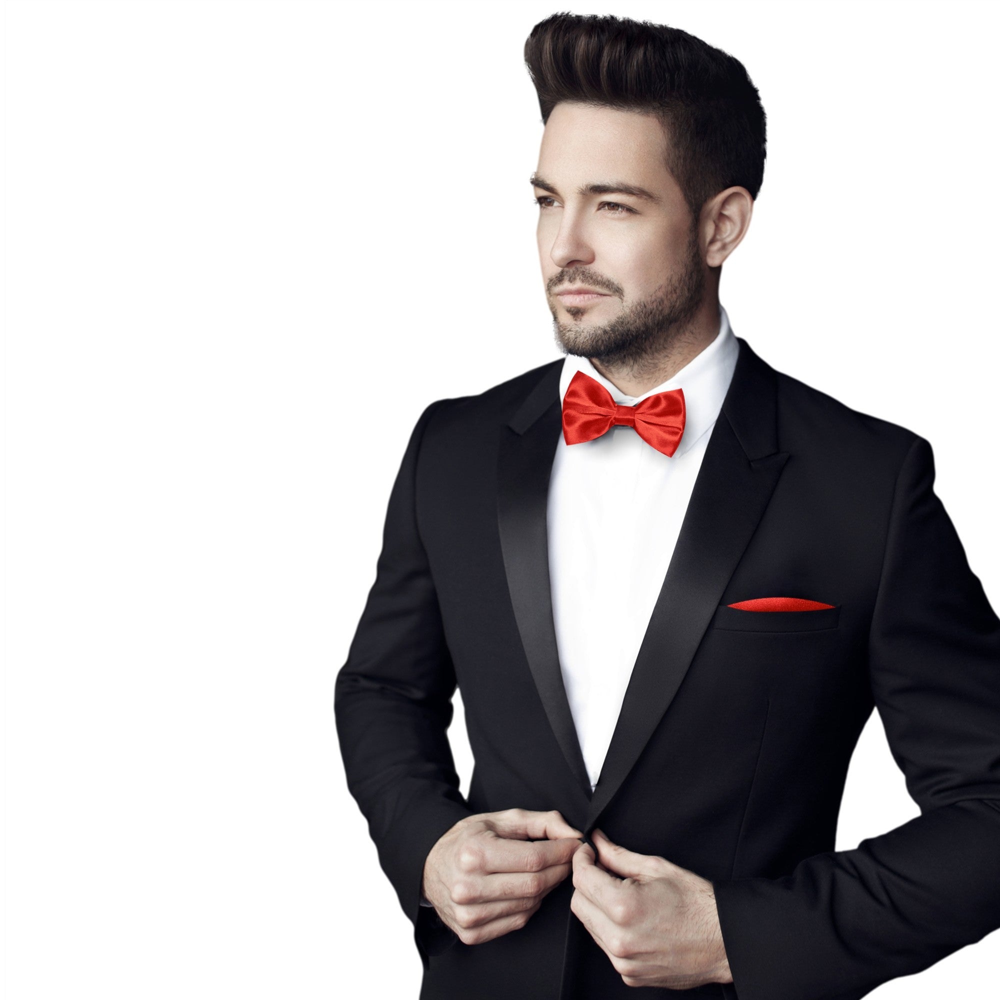 Set Papillon In Legno Con Fazzoletto E Gemelli - Elegante Per Matrimonio E Eventi - Foto 8