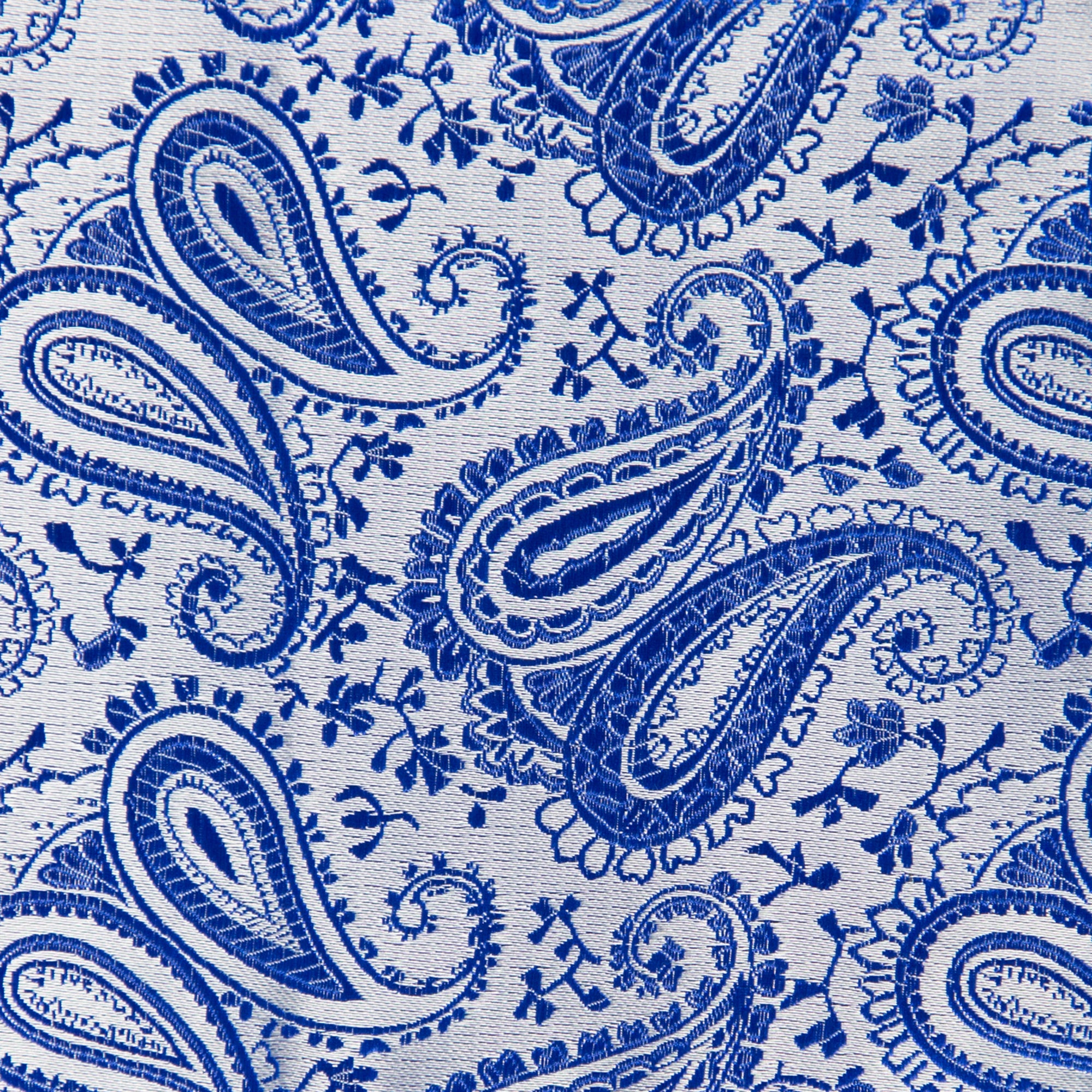Silber-Blaue - Sie Krawatten | GASSANI GASSANIshop.de Paisley-Krawatte designt für Kaufen