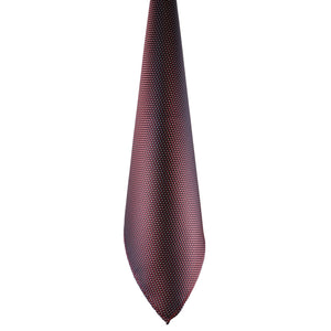 GASSANI 2-SET Krawattenset, 6cm Dünne Skinny Bordeaux-Rote Schmale Karo Krawatte, Extra Lange Jacquard Herren-Krawatte Kariert,  Einstecktuch
